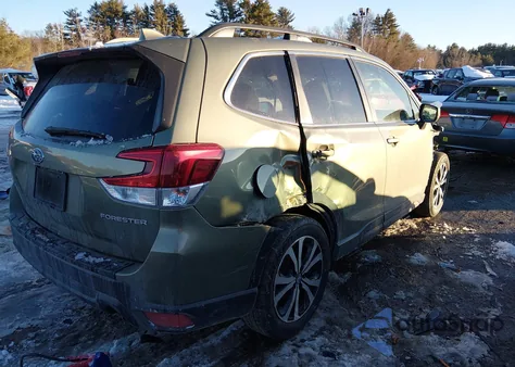 2019 Subaru Forester Limited from USA, damaged, VIN JF2SKAUC6KH502126